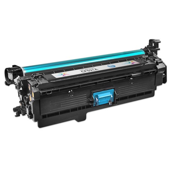 HP 646A Cyan Toner CF031A - Low Prices All Colors – Quikshiptoner.com